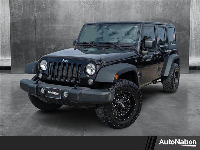 used 2016 Jeep Wrangler Unlimited car, priced at $21,991