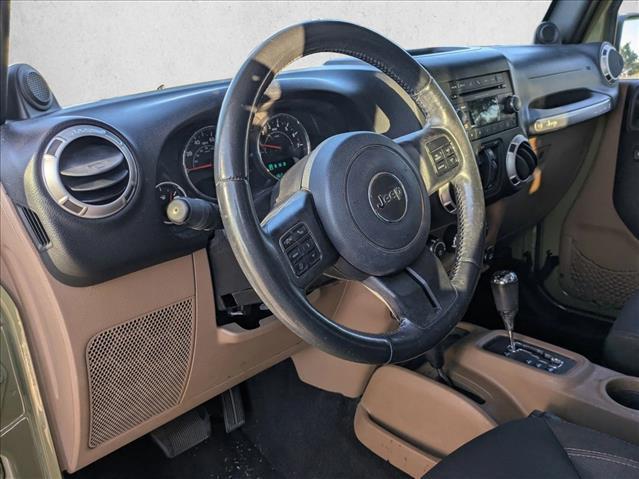 used 2013 Jeep Wrangler Unlimited car, priced at $16,598