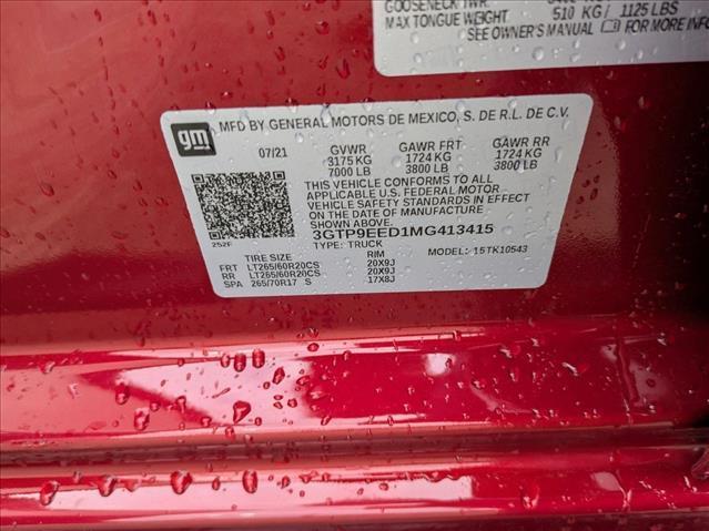 used 2021 GMC Sierra 1500 car, priced at $36,898