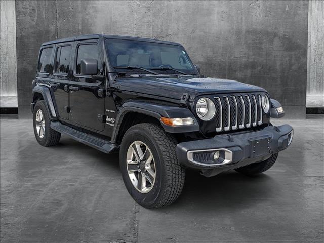 used 2018 Jeep Wrangler Unlimited car, priced at $28,772