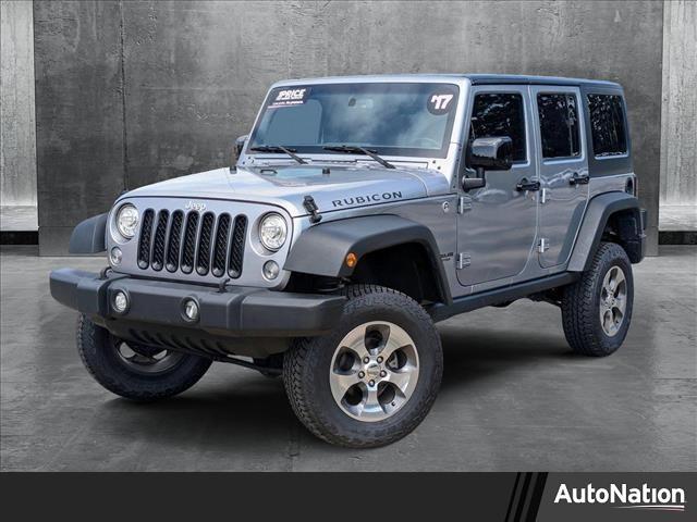 used 2017 Jeep Wrangler Unlimited car, priced at $22,991