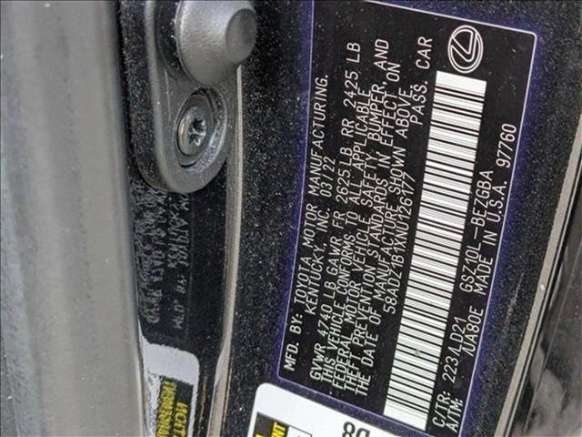 used 2022 Lexus ES 350 car, priced at $34,991