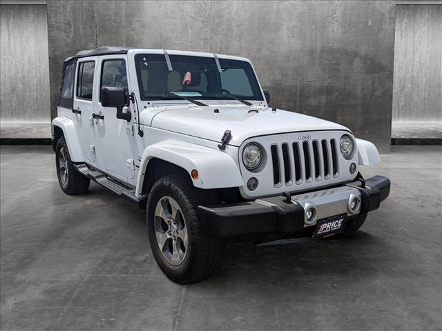 used 2017 Jeep Wrangler Unlimited car, priced at $17,598