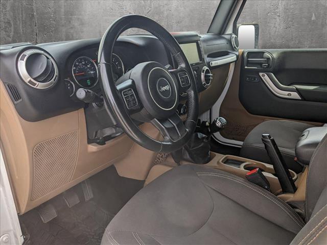 used 2017 Jeep Wrangler Unlimited car, priced at $17,598