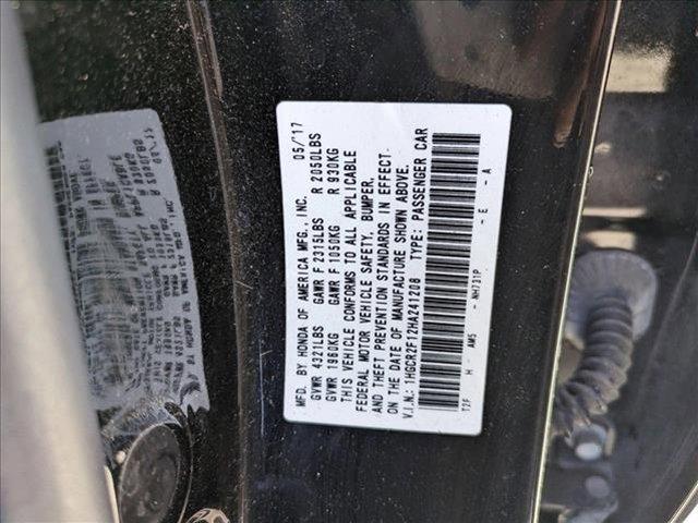 used 2017 Honda Accord car, priced at $16,196