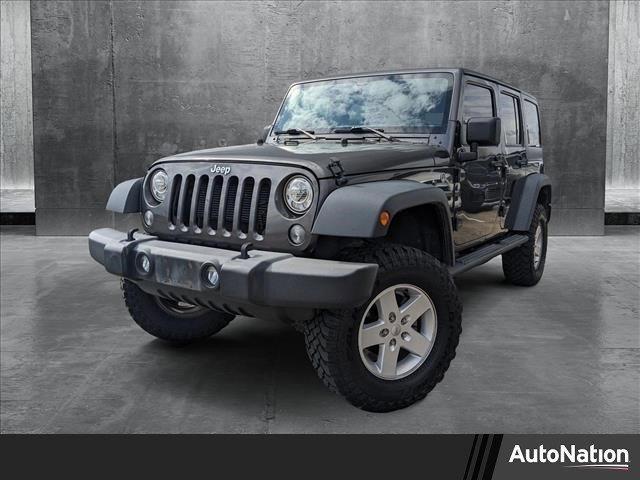 used 2017 Jeep Wrangler Unlimited car, priced at $16,782