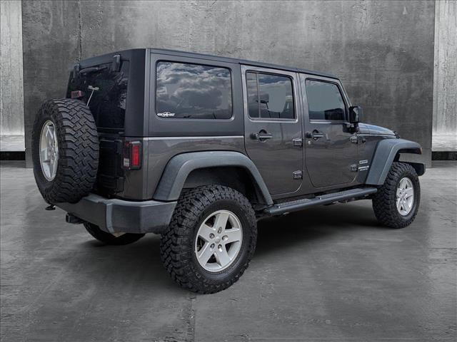 used 2017 Jeep Wrangler Unlimited car, priced at $16,782