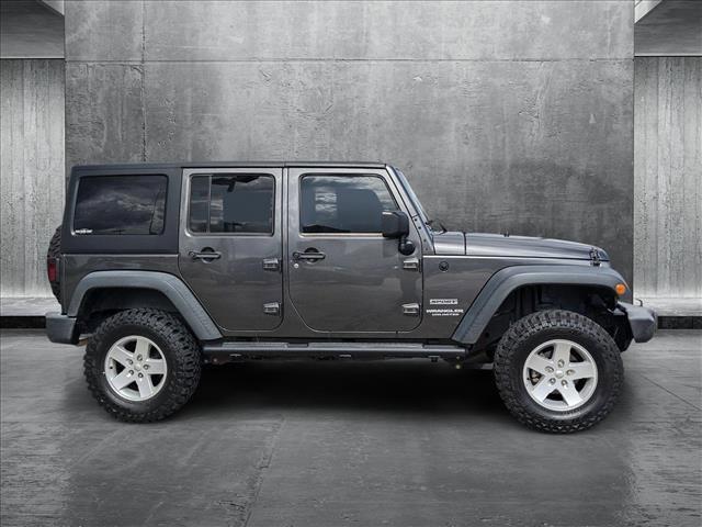 used 2017 Jeep Wrangler Unlimited car, priced at $16,782