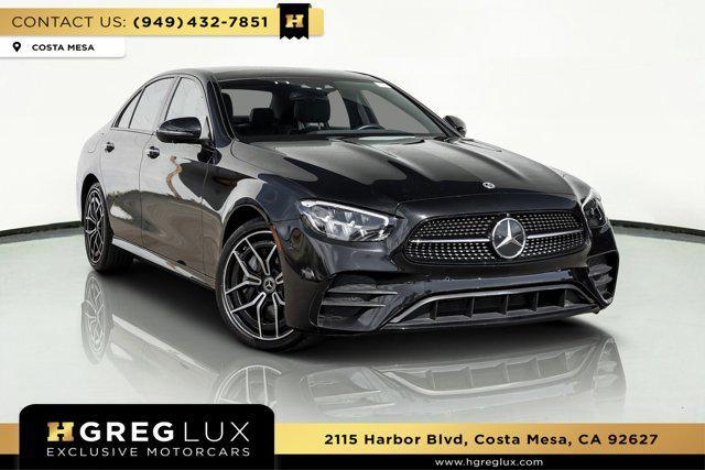 used 2022 Mercedes-Benz E-Class car, priced at $46,998
