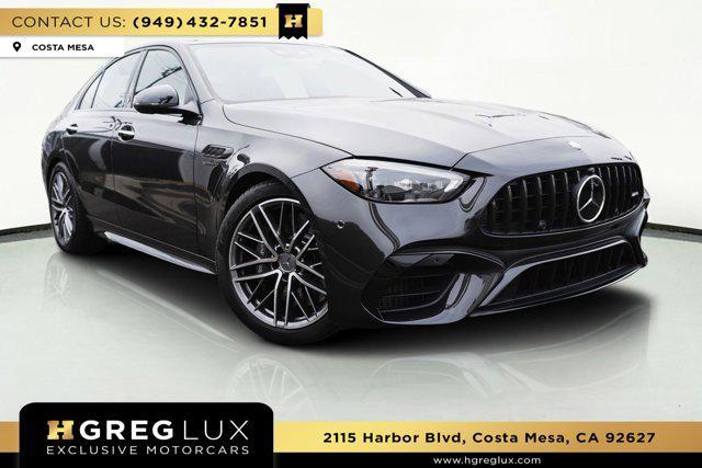 used 2024 Mercedes-Benz AMG C 63 car, priced at $79,998