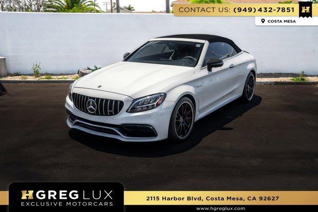 used 2021 Mercedes-Benz AMG C 63 car, priced at $79,998