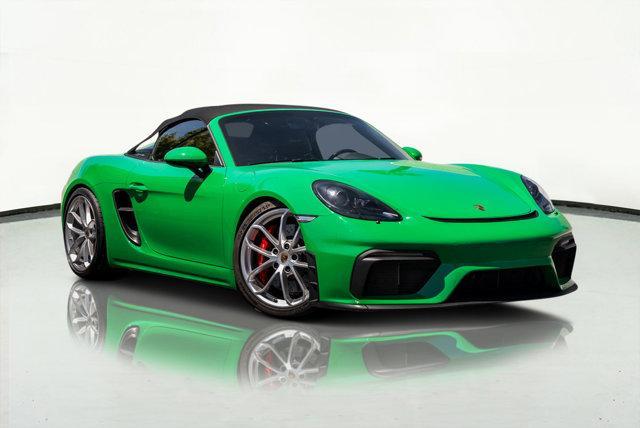 used 2021 Porsche 718 Spyder car, priced at $126,998