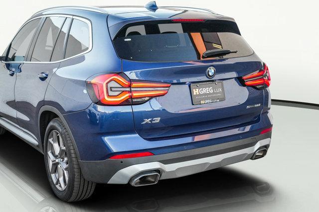 used 2022 BMW X3 car, priced at $28,998