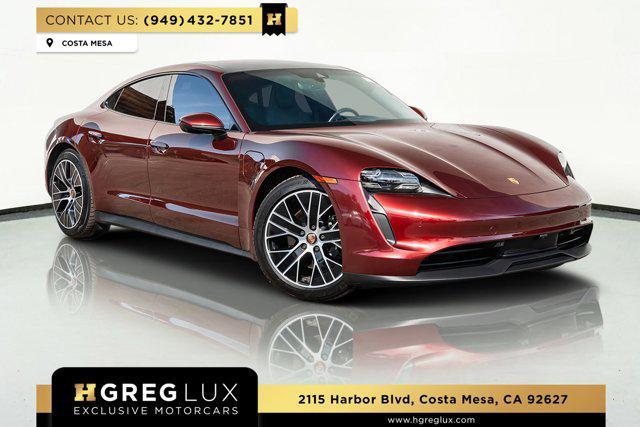 used 2021 Porsche Taycan car, priced at $67,998