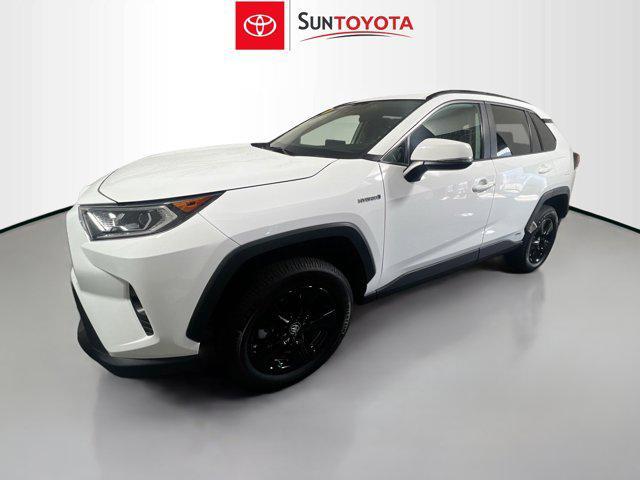 used 2021 Toyota RAV4 Hybrid car, priced at $19,708