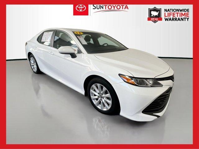 used 2018 Toyota Camry car, priced at $19,489