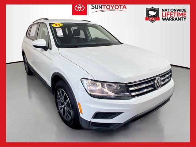 used 2021 Volkswagen Tiguan car, priced at $14,979