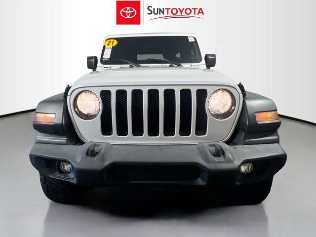 used 2021 Jeep Wrangler Unlimited car, priced at $29,991