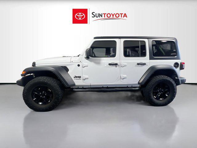 used 2021 Jeep Wrangler Unlimited car, priced at $29,991
