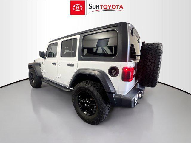 used 2021 Jeep Wrangler Unlimited car, priced at $29,991