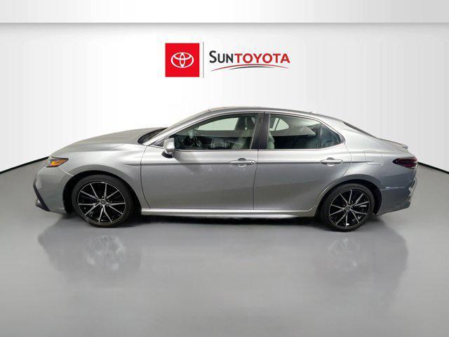 used 2021 Toyota Camry car, priced at $21,957
