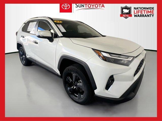 used 2022 Toyota RAV4 Hybrid car, priced at $30,988