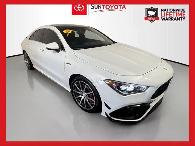 used 2020 Mercedes-Benz AMG CLA 45 car, priced at $41,480