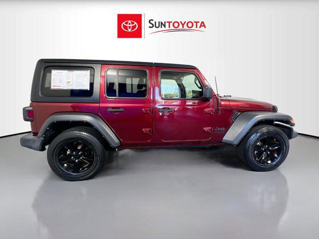 used 2022 Jeep Wrangler Unlimited car, priced at $29,675