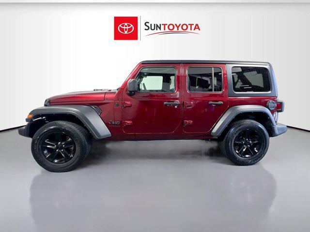 used 2022 Jeep Wrangler Unlimited car, priced at $29,675