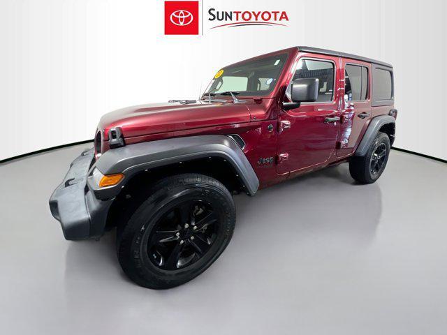 used 2022 Jeep Wrangler Unlimited car, priced at $29,675