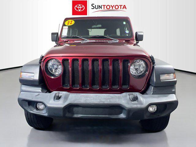 used 2022 Jeep Wrangler Unlimited car, priced at $29,675