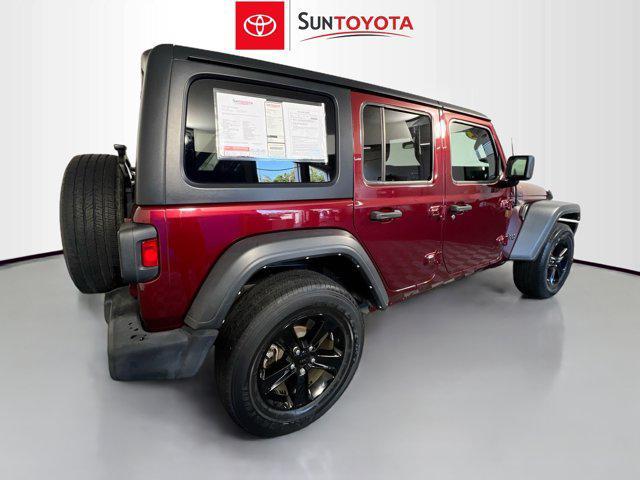 used 2022 Jeep Wrangler Unlimited car, priced at $29,675