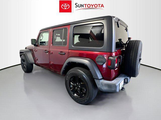 used 2022 Jeep Wrangler Unlimited car, priced at $29,675