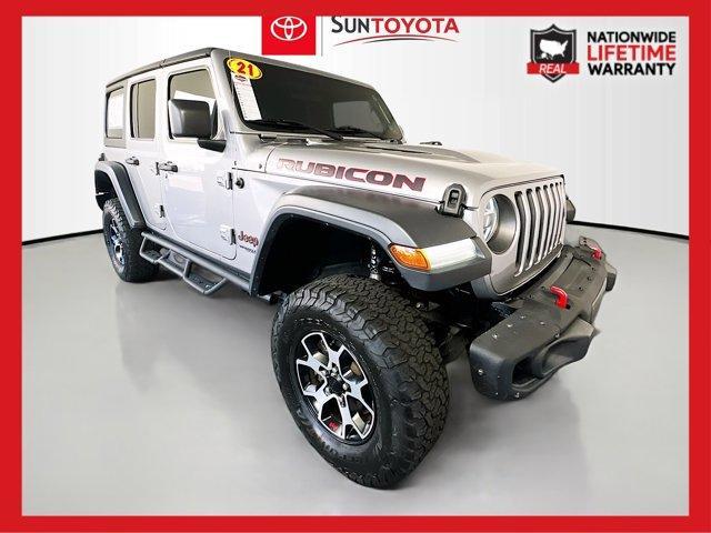 used 2021 Jeep Wrangler Unlimited car, priced at $33,990