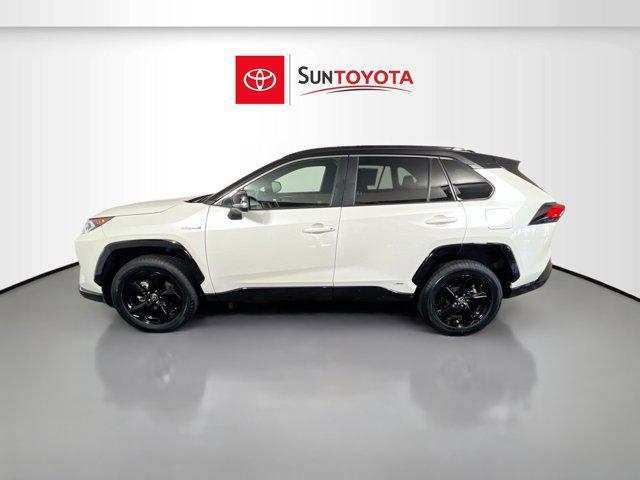 used 2021 Toyota RAV4 Hybrid car, priced at $29,979