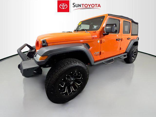 used 2018 Jeep Wrangler Unlimited car, priced at $22,998