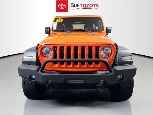 used 2018 Jeep Wrangler Unlimited car, priced at $22,998