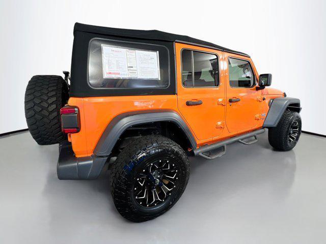 used 2018 Jeep Wrangler Unlimited car, priced at $22,998