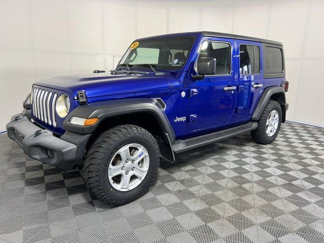 used 2020 Jeep Wrangler Unlimited car, priced at $26,977