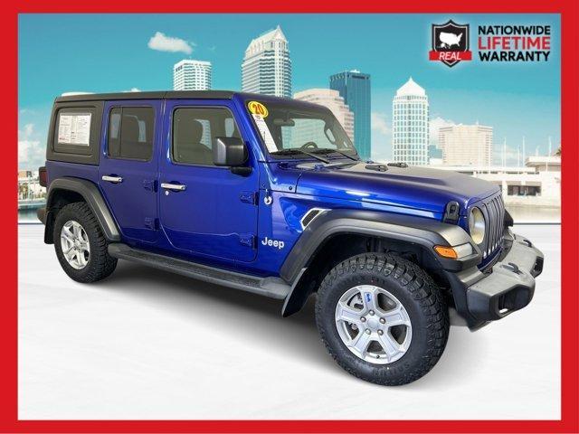 used 2020 Jeep Wrangler Unlimited car, priced at $26,977