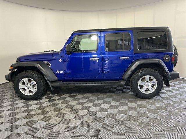 used 2020 Jeep Wrangler Unlimited car, priced at $26,977