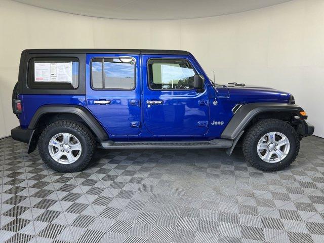 used 2020 Jeep Wrangler Unlimited car, priced at $26,977