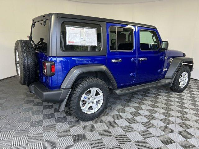 used 2020 Jeep Wrangler Unlimited car, priced at $26,977