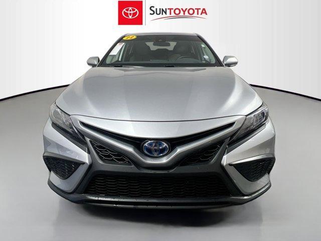 used 2022 Toyota Camry Hybrid car, priced at $27,431