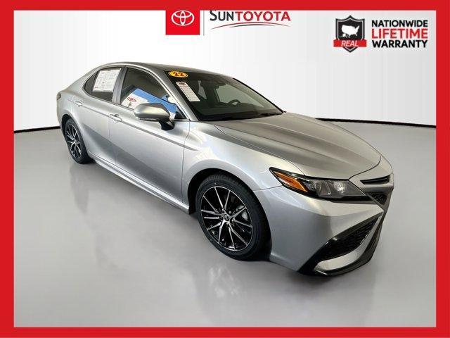 used 2022 Toyota Camry Hybrid car, priced at $27,431