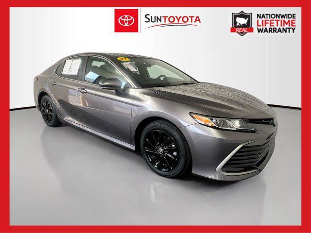 used 2021 Toyota Camry car, priced at $22,495