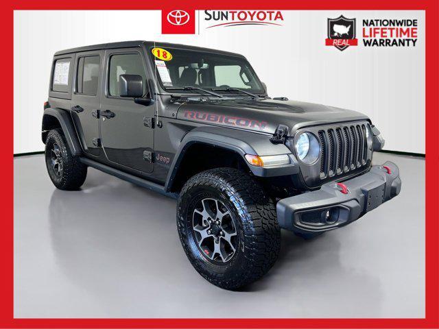 used 2018 Jeep Wrangler Unlimited car, priced at $24,965