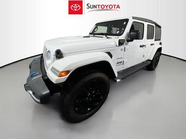 used 2022 Jeep Wrangler Unlimited 4xe car, priced at $27,979