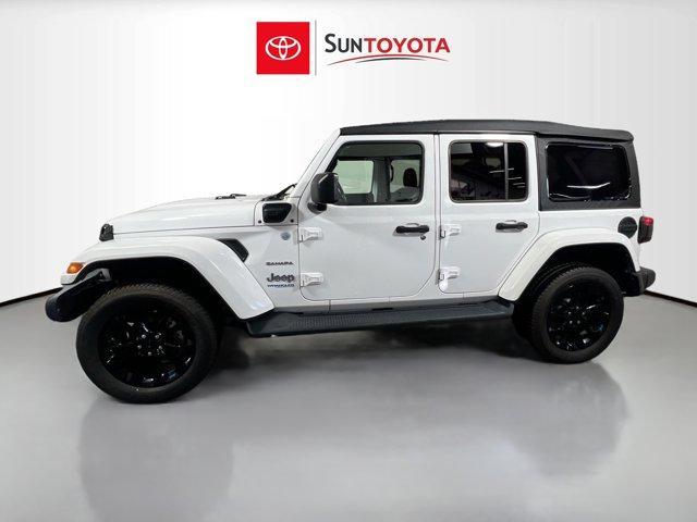 used 2022 Jeep Wrangler Unlimited 4xe car, priced at $27,979