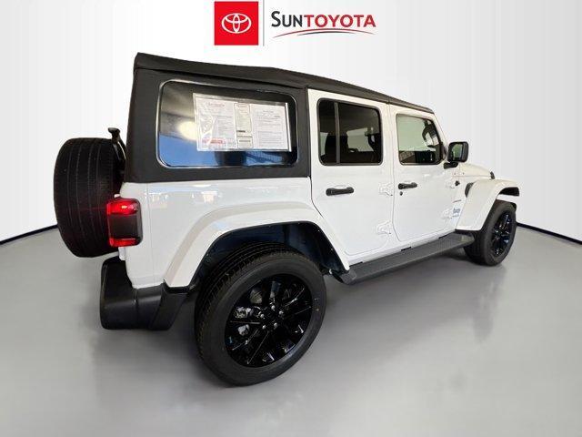 used 2022 Jeep Wrangler Unlimited 4xe car, priced at $27,979